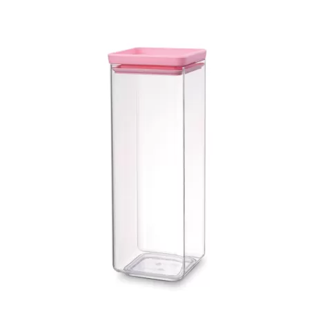 Square Canister 2.5L, Tasty Colours Pink - Brabantia