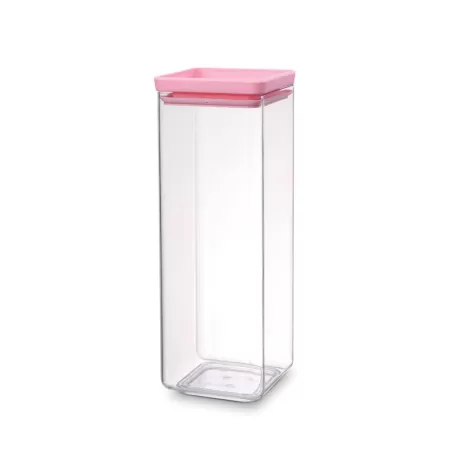 Square Canister 2.5L, Tasty Colours Pink - Brabantia