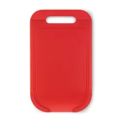 Tagliere Medium - 33 x 20 x 0,9 cm - finiture anti-scivolo in silicone, Tasty Colours Red - Brabantia