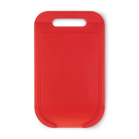 Tagliere Medium - 33 x 20 x 0,9 cm - finiture anti-scivolo in silicone, Tasty Colours Red - Brabantia
