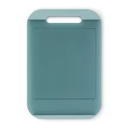 Tagliere Large - 37 x 25 x 1 cm - finiture anti-scivolo in silicone, Tasty Colours Mint - Brabantia
