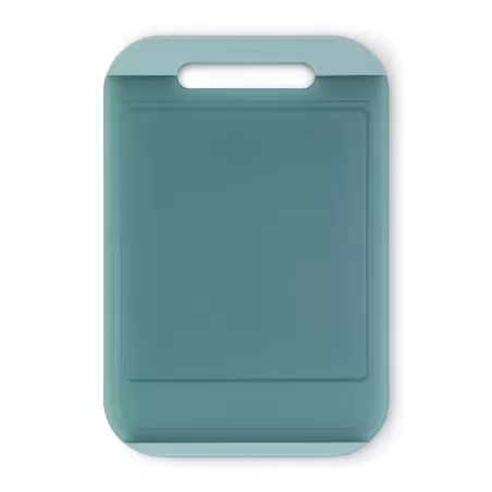 Tagliere Large - 37 x 25 x 1 cm - finiture anti-scivolo in silicone, Tasty Colours Mint - Brabantia