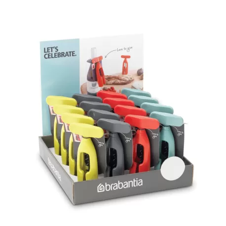 Levatappo - in display da 16 pezzi, 4 colori, Tasty Colours Mixed - Brabantia