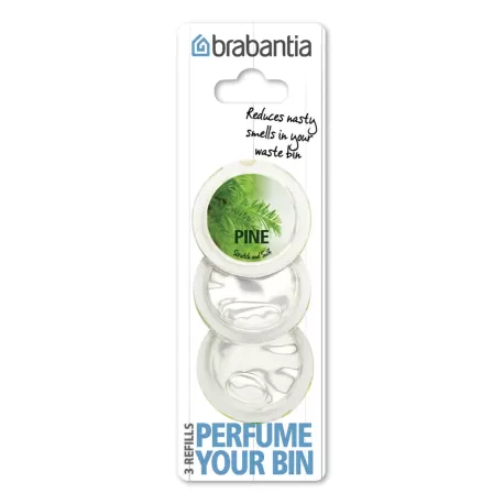 Perfume Your Bin - 3 Ricariche profumazione Pine, Verde - Brabantia
