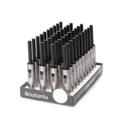 Accendigas Profile - in display da 40 pezzi, Inox Satinato - Brabantia