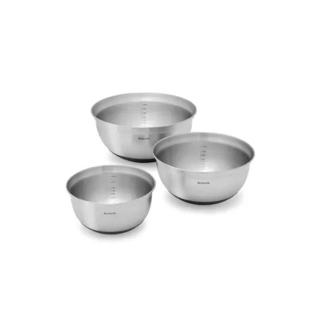 Mixing Bowl Set 3pz [1L + 1.6L + 3L] - in scatola, Inox Satinato - Brabantia