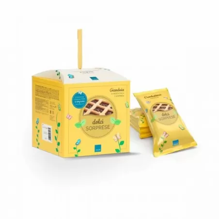 Set regalo box back to life con 4 crostatine alla gianduia e sorpresa - Thun