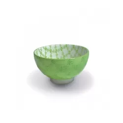 Tue Tex, Bowl media verde mela in porcellana - Zafferano