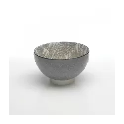 Tue Tex, Bowl media grigio in porcellana - Zafferano