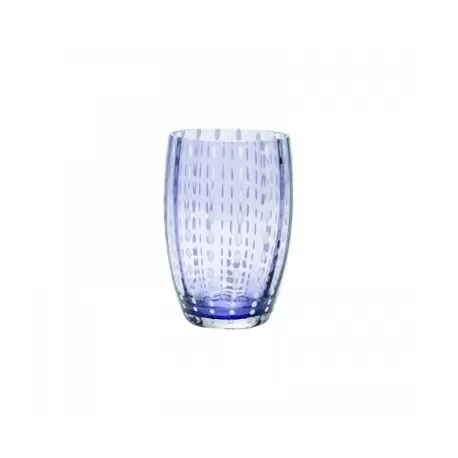 Perle, Bicchiere lavanda - Zafferano