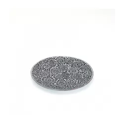 Tue, Piattino nero d. 215 - Zafferano