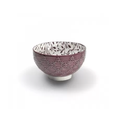 Tue Tex, Bowl media ametista in porcellana - Zafferano