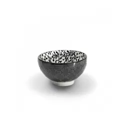 Tue Tex, Bowl piccola nero in porcellana - Zafferano