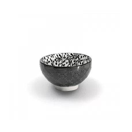 Tue Tex, Bowl piccola nero in porcellana - Zafferano