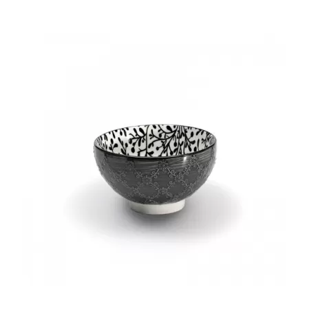 Tue Tex, Bowl piccola nero in porcellana - Zafferano