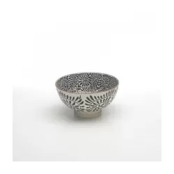 Tue, Bowl piccola fantasia nero - Zafferano