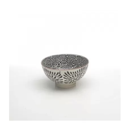 Tue, Bowl piccola fantasia nero - Zafferano