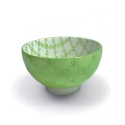 Tue Tex, Bowl grande verde in porcellana - Zafferano