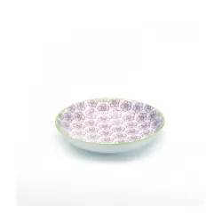 Tue, Piatto fondo rosa antico d. 205 - Zafferano