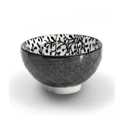 Tue tex, Bowl grande Bowl nero d. 203 - Zafferano