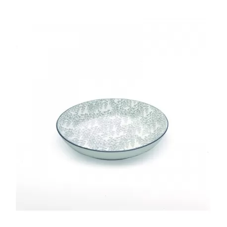 Tue, Piatto fondo grigio d. 205 - Zafferano