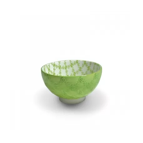 Tue Tex, Bowl piccola verde in porcellana - Zafferano