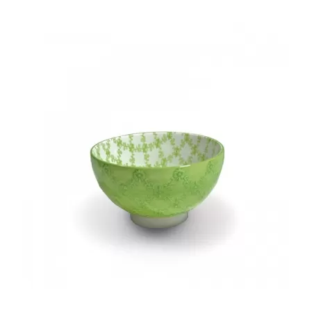 Tue Tex, Bowl piccola verde in porcellana - Zafferano