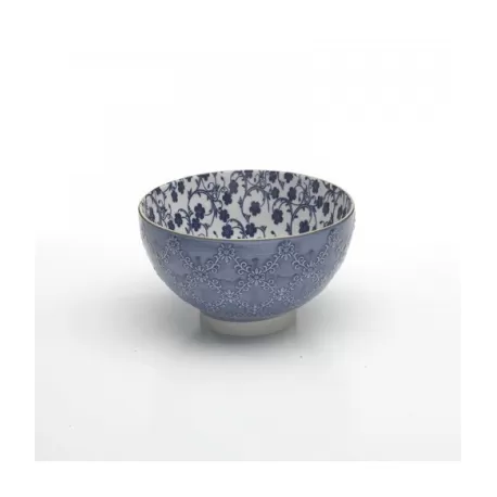 Tue Tex, Bowl media blu in porcellana - Zafferano