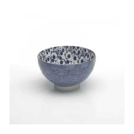 Tue Tex, Bowl media blu in porcellana - Zafferano