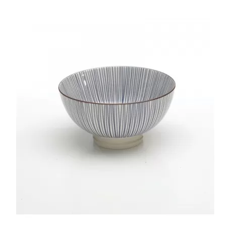 Tue, Bowl media righe blu d. 152 - Zafferano