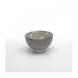 Tue Tex, Bowl piccola grigio in porcellana - Zafferano
