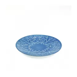 Tue, Piatto piano turchese d. 265 - Zafferano