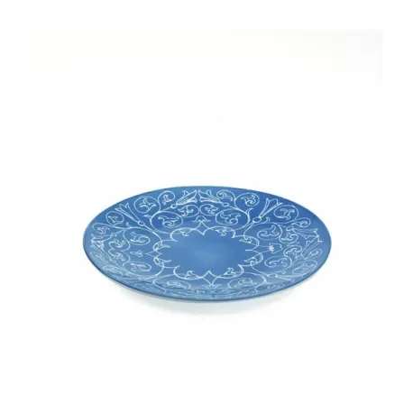Tue, Piatto piano turchese d. 265 - Zafferano
