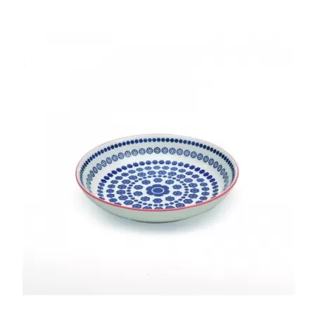 Tue, Piatto fondo blu d. 205 - Zafferano