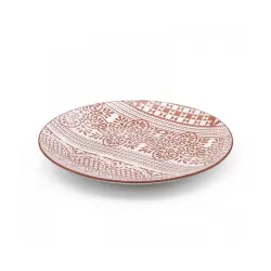 Damasco, Piatto piano - Zafferano