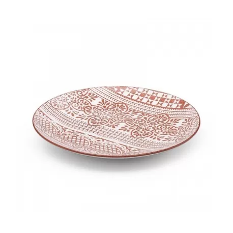 Damasco, Piatto piano - Zafferano