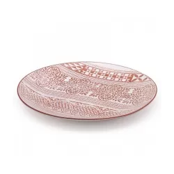 Damasco, Piatto piano - Zafferano