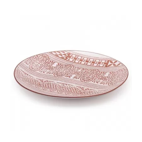 Damasco, Piatto piano - Zafferano