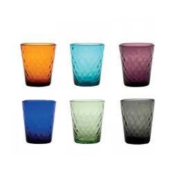 Balloton, Bicchiere confezione assortita 6 pezzi - Zafferano