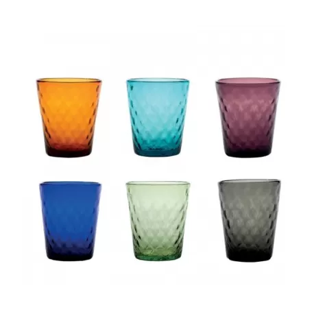 Balloton, Bicchiere confezione assortita 6 pezzi - Zafferano