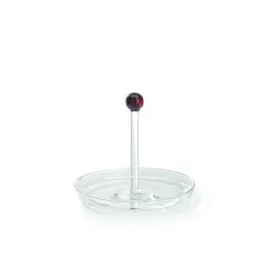 Bilia, Vassoietto con manico ambra d. 130 - Zafferano