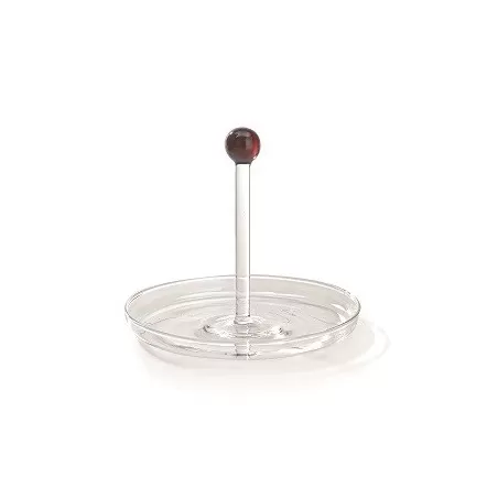 Bilia, Vassoietto con manico ambra d. 180 - Zafferano