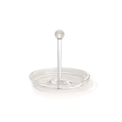 Bilia, Vassoietto con manico bianco d. 180 - Zafferano