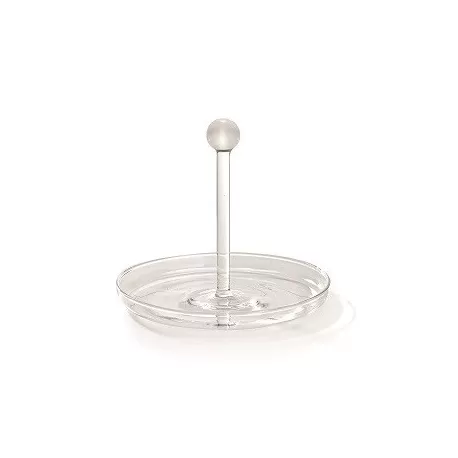 Bilia, Vassoietto con manico bianco d. 180 - Zafferano