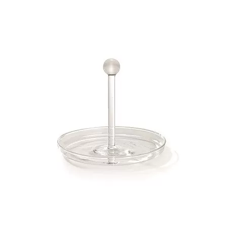 Bilia, Vassoietto con manico bianco d. 180 - Zafferano