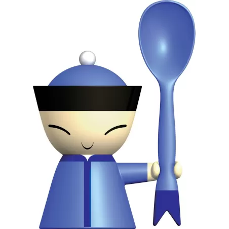 Mr. Chin, Portauovo con spargisale e cucchiaino