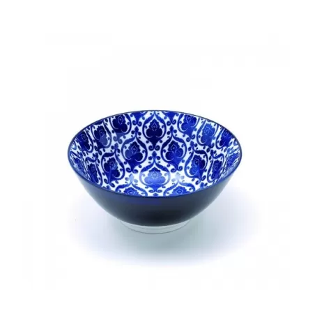 Rhapsody in blue, Medium Bowl anfore d. 165 - Zafferano