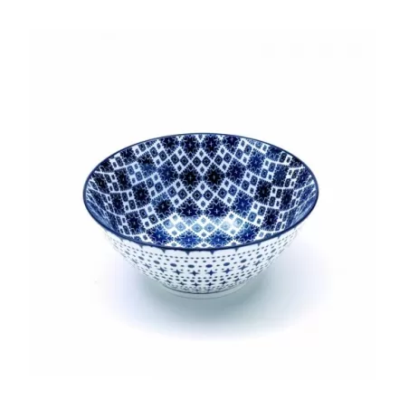 Rhapsody in blue, Medium Bowl quadratini d. 165 - Zafferano