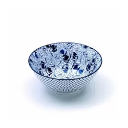 Rhapsody in blue, Medium Bowl tulipani d. 165 - Zafferano