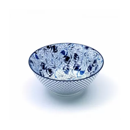 Rhapsody in blue, Medium Bowl tulipani d. 165 - Zafferano
